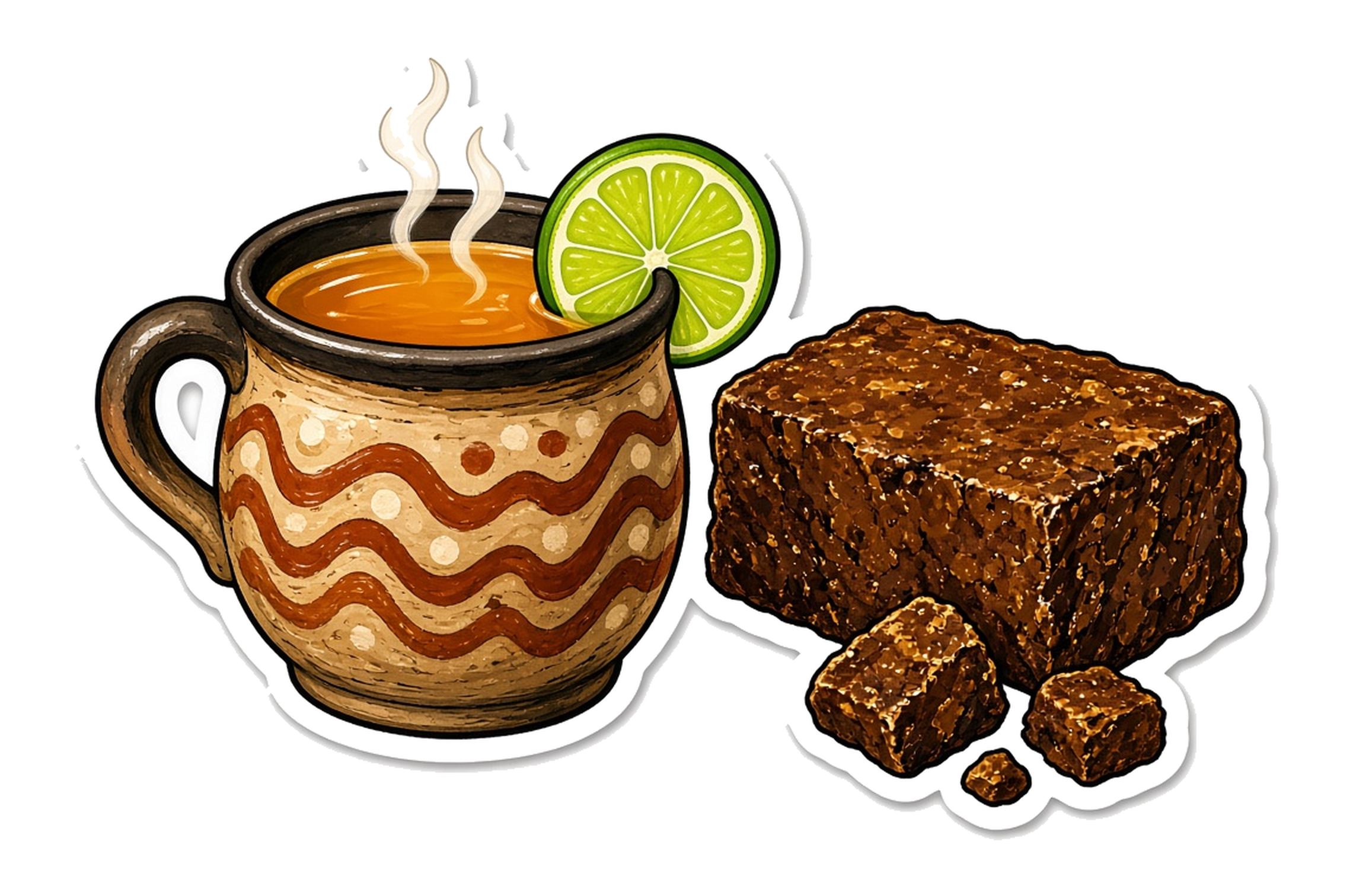 Aguapanela sticker