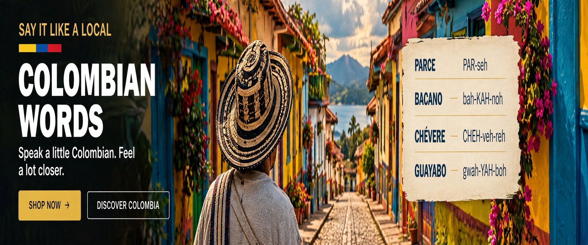 Colombian words