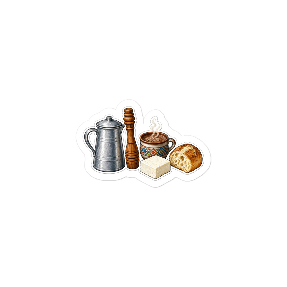 Chocolate con Queso sticker
