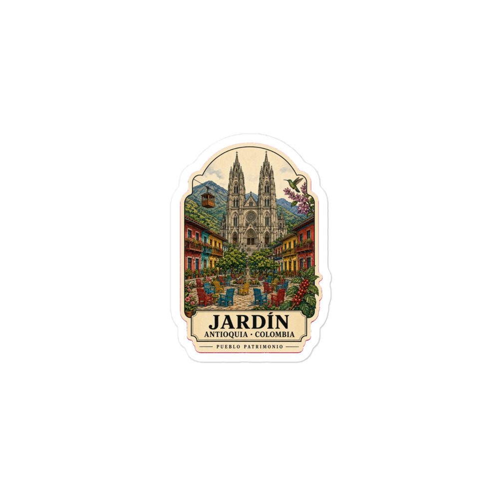 Jardín sticker