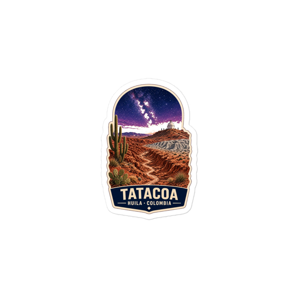 Tatacoa sticker