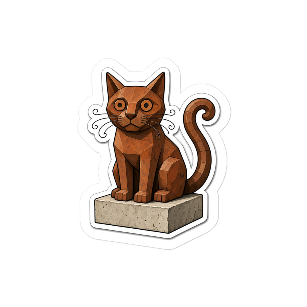 STICKER - Gato de Botero - Image 2