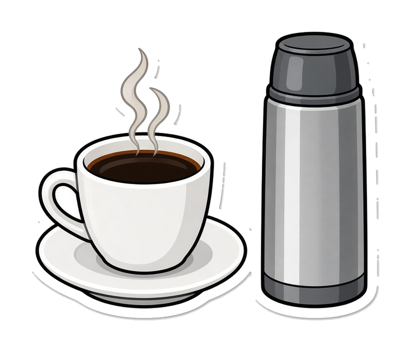 Tinto coffee cup sticker